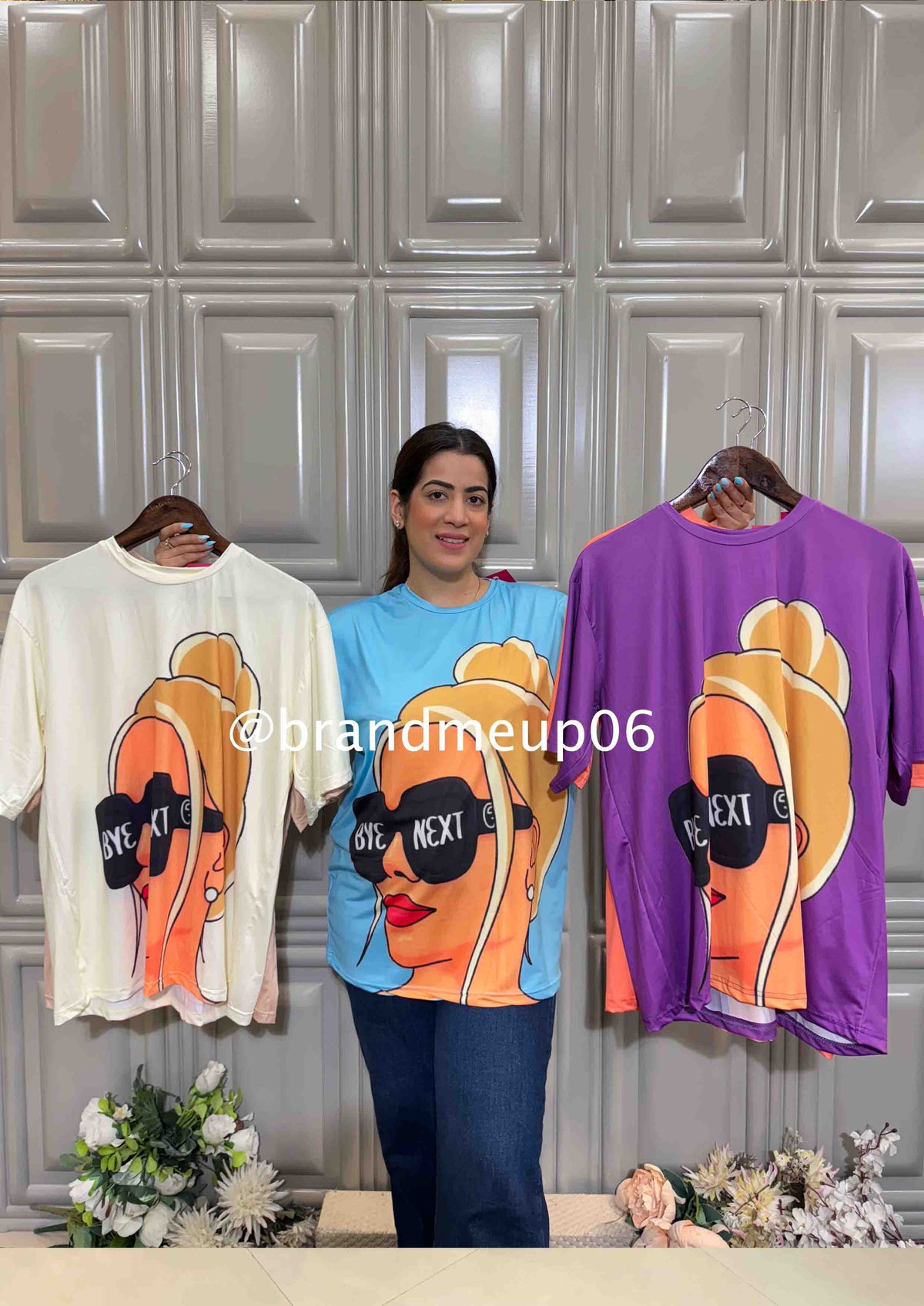 Baggie Tshirts (TEE-82)- BYE NEXT