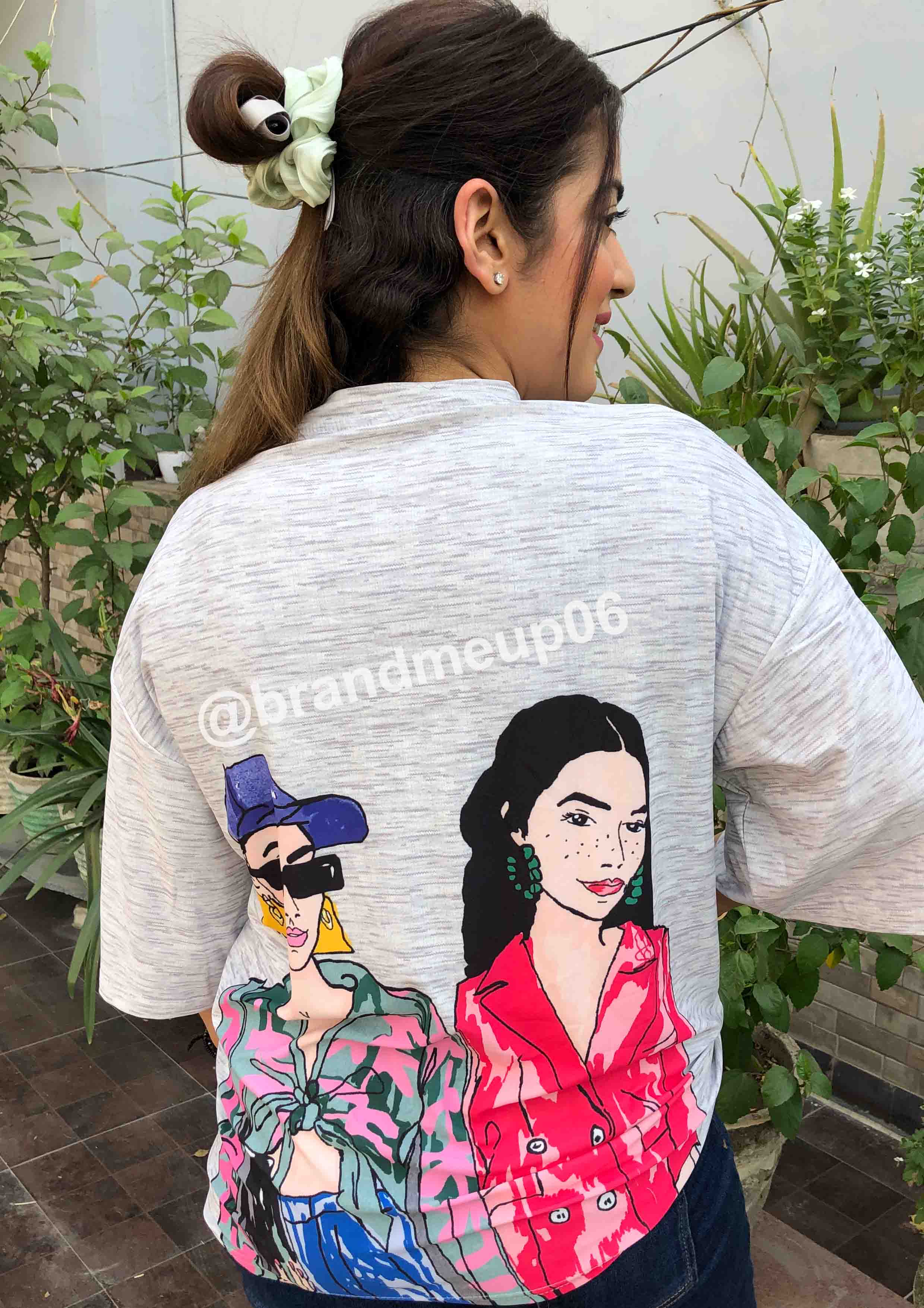 Printed T-shirt (Girl Coat)TEE-35