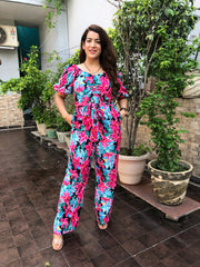 Floral Jumpsuit