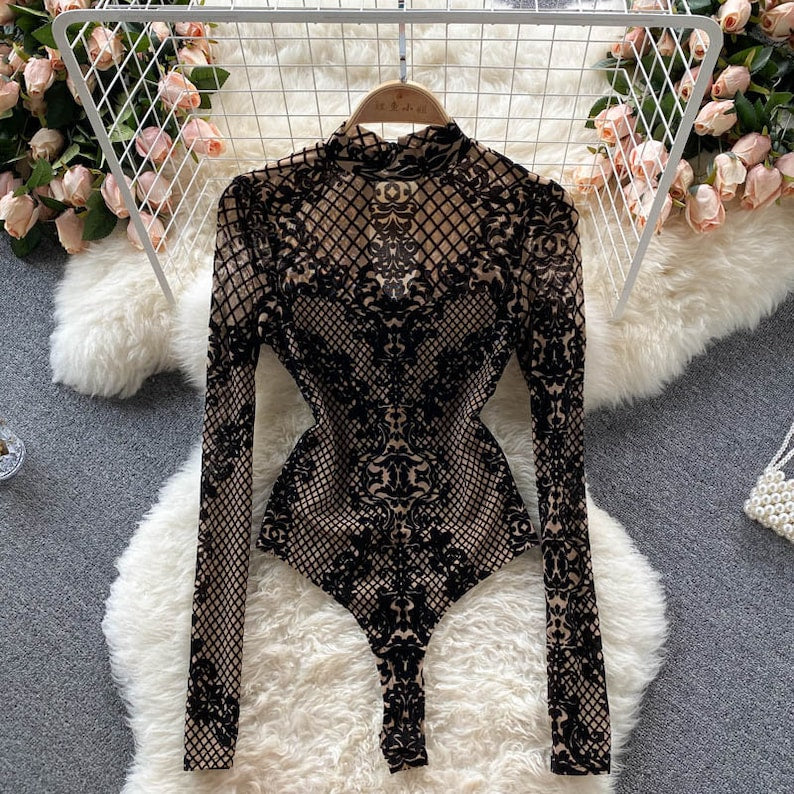 Imported Body suit (IMP-14)  - BROWN