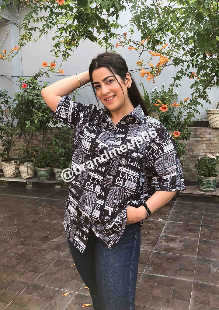 News Paper shirt (SHIRT-70)