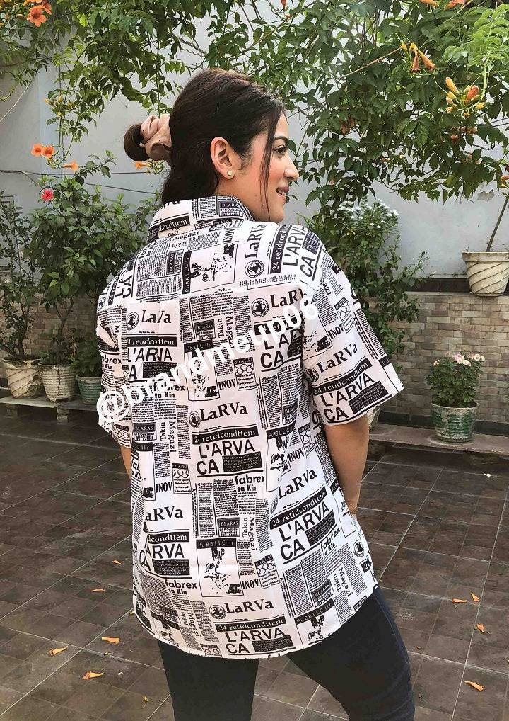 News Paper shirt (SHIRT-70)