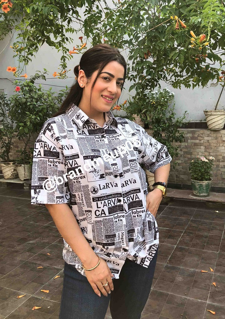 News Paper shirt (SHIRT-70)