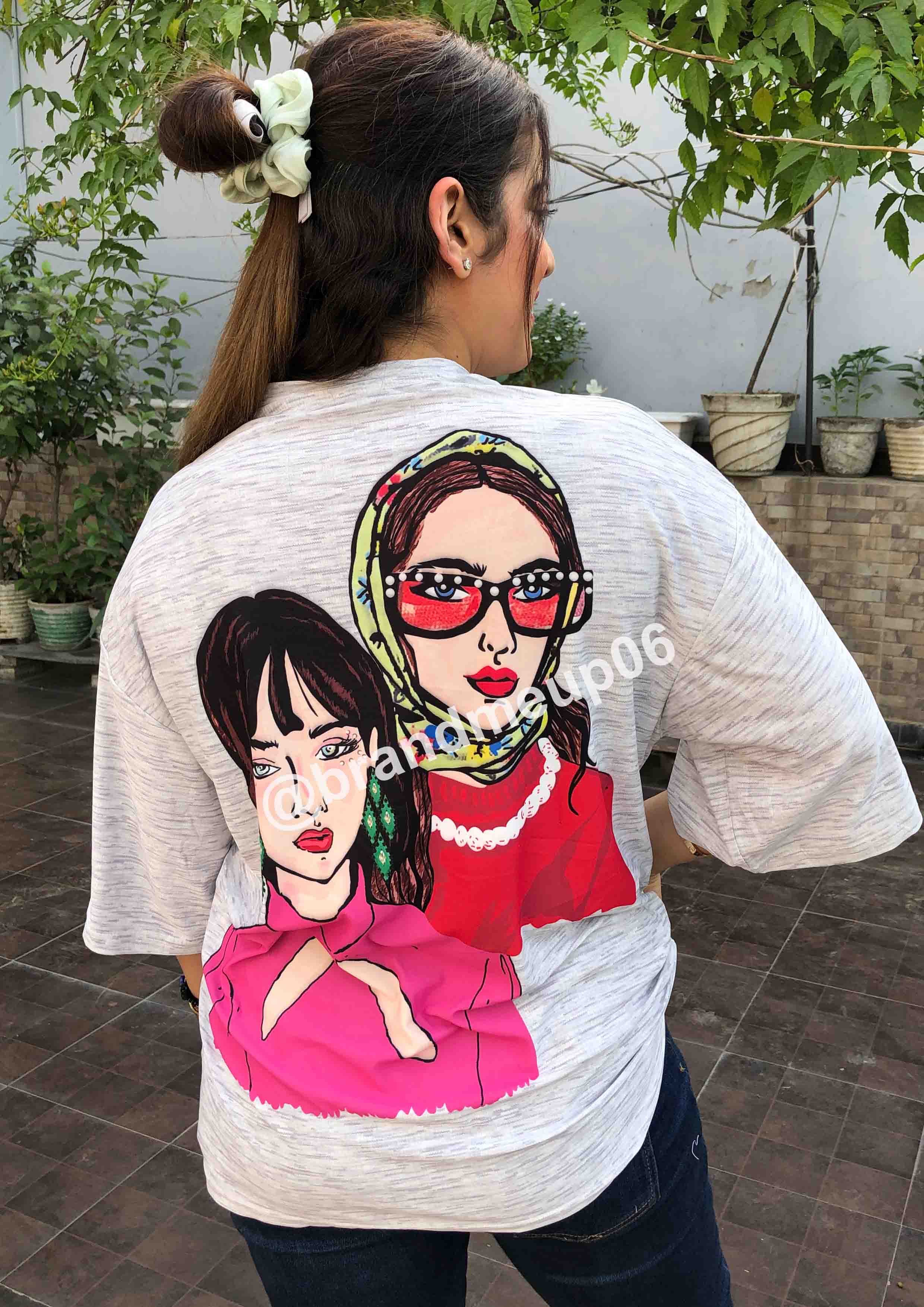 Printed T-shirts (Girls) (TEE-30)